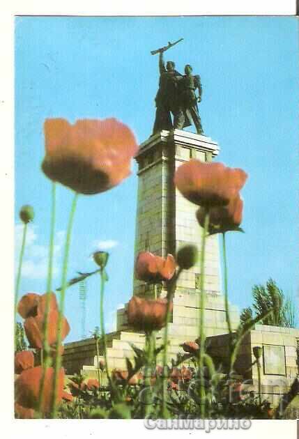 Card Bulgaria Sofia Monumentul Armatei Sovietice 1*