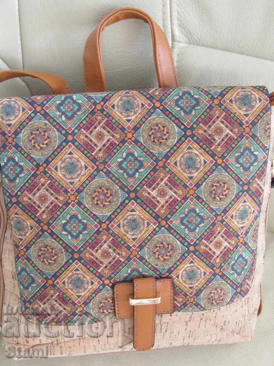 Geantă-rucsac damă din plută, Portugalia cu preț € 73.00 | 142.78 BGN