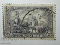 1902  г, Германия, Немска империя, с филателни лепенки