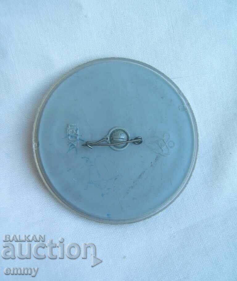 Insignă Ursulețul Mișa - Jocurile Olimpice Moscova 1980, URSS cu preț € 2.60 | 5.09 BGN