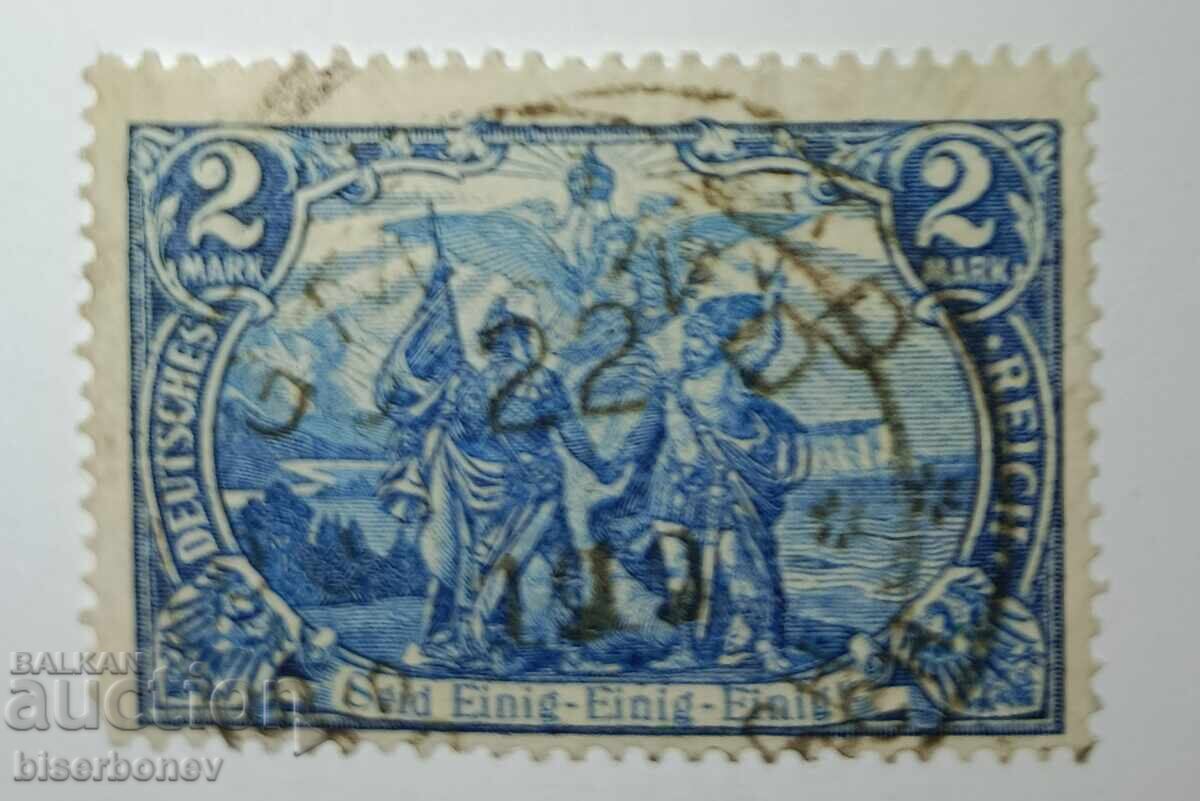 1902, Germania, Imperiul German, cu autocolante filatelice