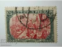 1902 г, Германия, Немска империя, с филателни лепенки