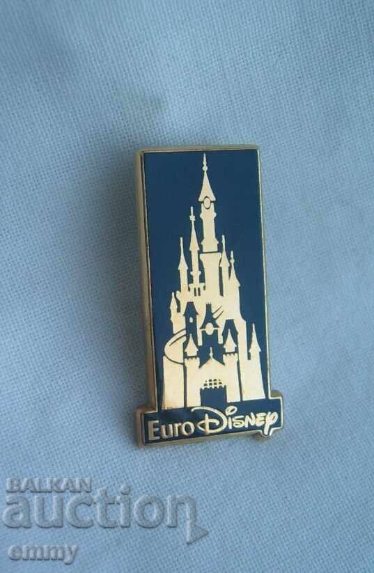 Insignă Disney - Euro Disney, Disneyland, Paris