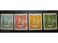 1920, Germany, German Empire, with postage stamps