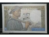 Γαλλία, 10 φράγκα 1941, UNC-1