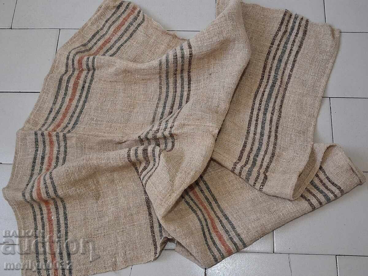 Vechi covor de cânepă, sfârșitul secolului al XIX-lea, începutul secolului al XX-lea, NOU - 5
