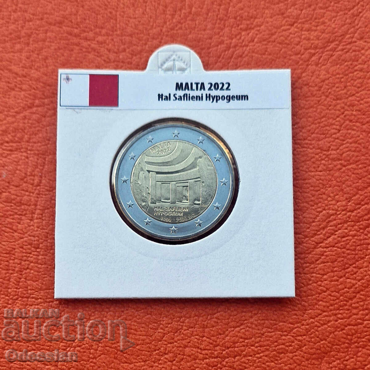 Malta • 2 euro • Hypogeum Hal Saflieni • 2022