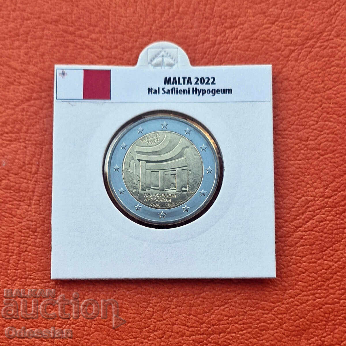Malta • 2 euro • Hypogeum Hal Saflieni • 2022 Malta • 2 euro • Hypogeum Hal Saflieni • 2022