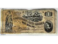 1 долар 1862 год