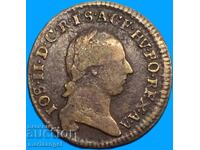 1/4 Kreuzer 1782 Austria B - Kremnitz Joseph II - rare
