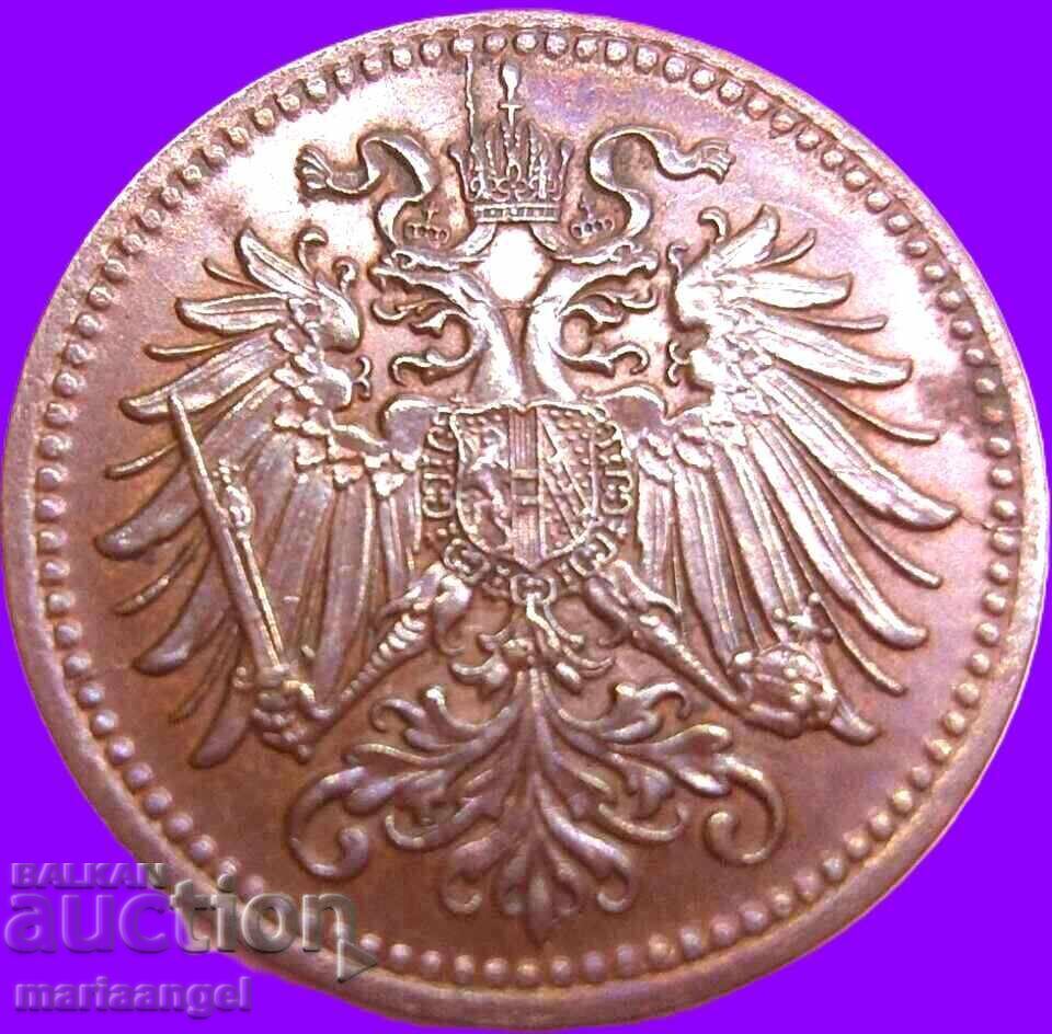 Austria 1 Heller 1915 - 6