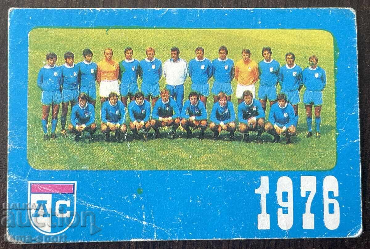 1856 Bŭlgariya kalendarche futbolen klub Levski Spartak 1976g