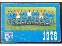 1856 Bŭlgariya kalendarche futbolen klub Levski Spartak 1976g