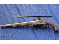 Автентичен балкански кремъчен пищов