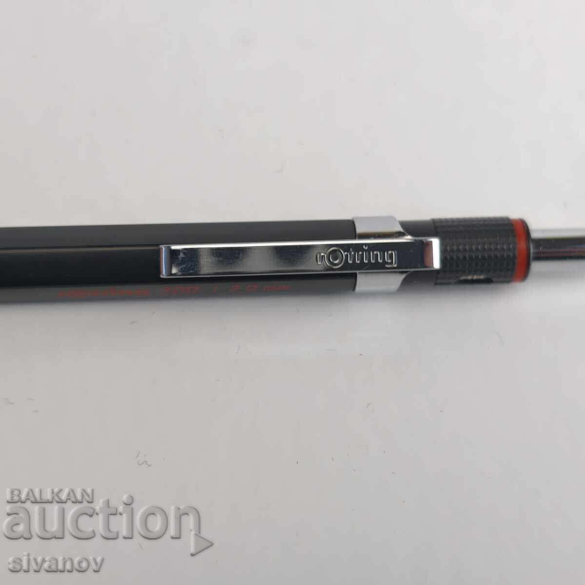 Creion mecanic tehnic Rotring 300 2.0 mm #6308 cu preț € 9.99 | 19.54 BGN Creion mecanic tehnic Rotring 300 2.0 mm #6308 cu preț € 9.99 | 19.54 BGN