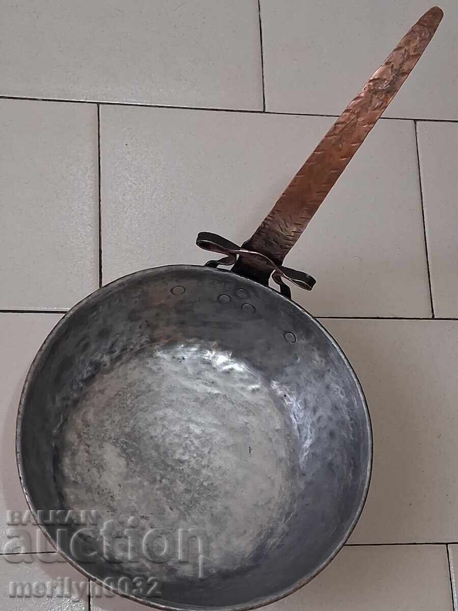 Licitație Tavă veche de cupru, cupru, tavă, vas de cupru