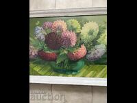 Картина Далии- масло,рамка,107/56