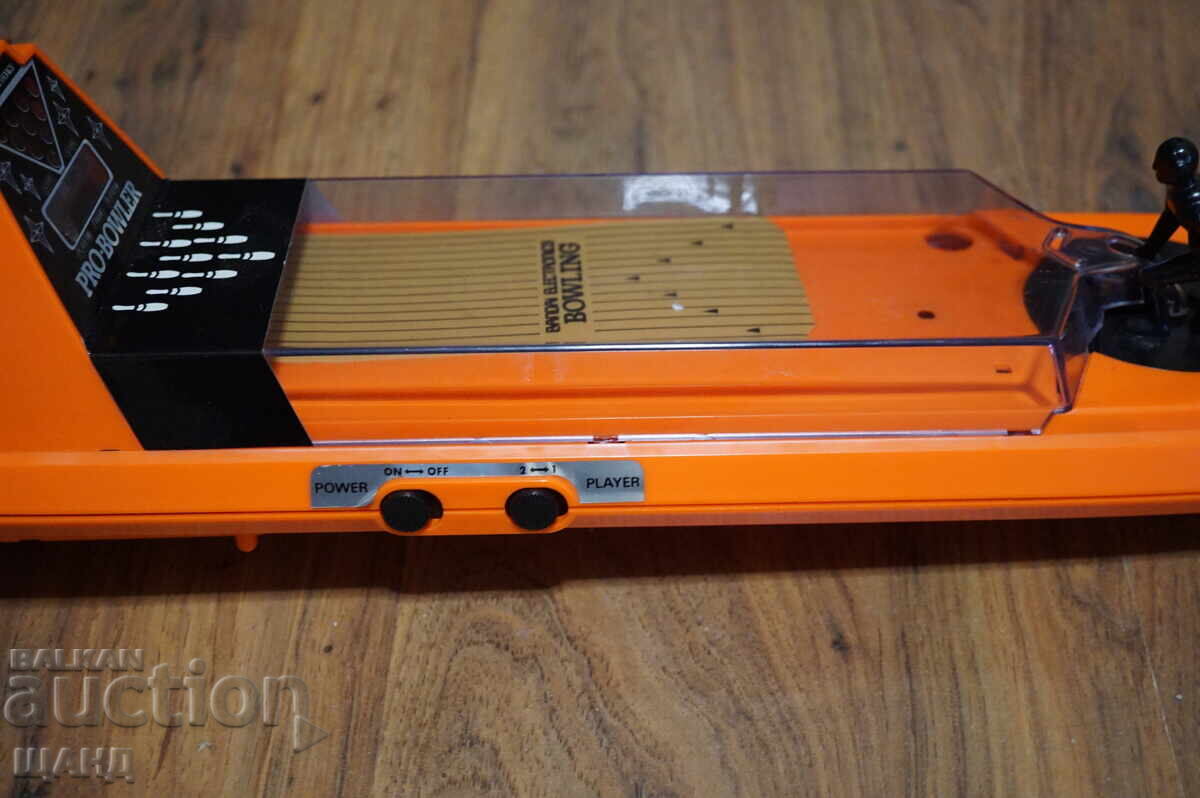 Livrarea Veche jucărie japoneză din plastic, joc de bowling cu cutie