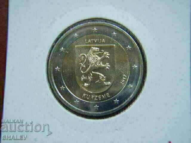 Licitație 2 euro 2017 Letonia "Kurzeme" (1) /Letonia/ - Unc (2 euro)