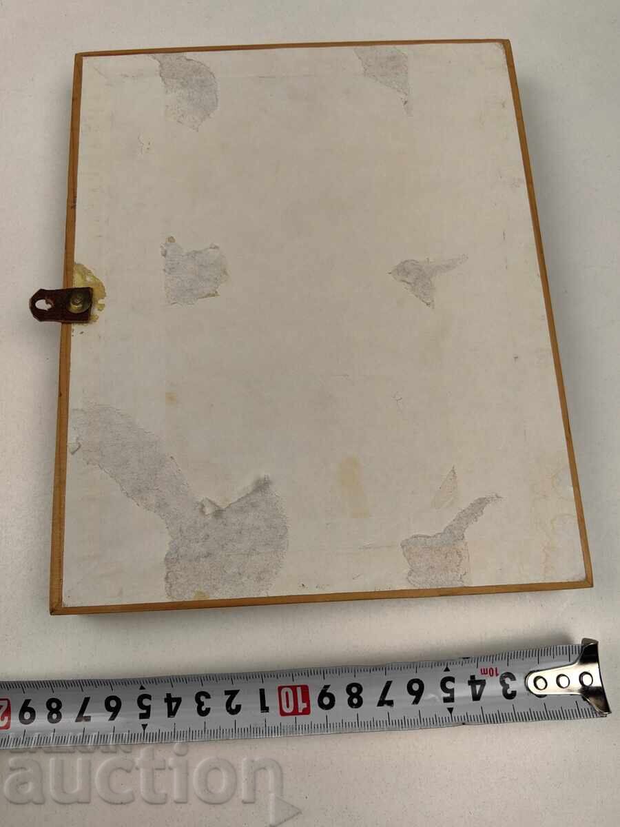 Malka risuvana maslena kartina, maslo, peĭzazh, ramka - 7