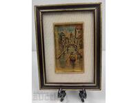 PICTURE VENICE GONDOLA BOAT REPRODUCTION LANDSCAPE FRAME
