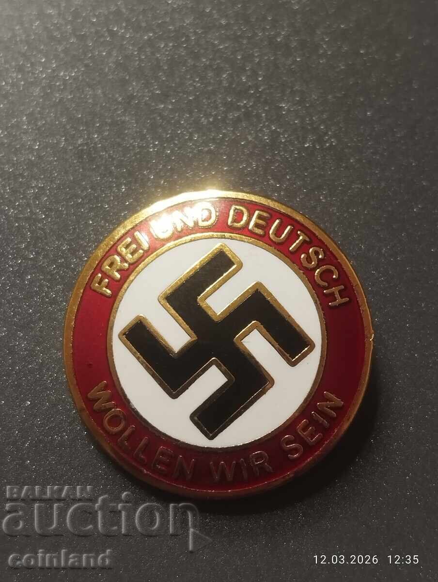 Emblemă Nazistă Germană REPRODUCERE Emblemă Nazistă Germană REPRODUCERE