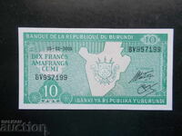 BURUNDI, 10 francs, 2005, UNC