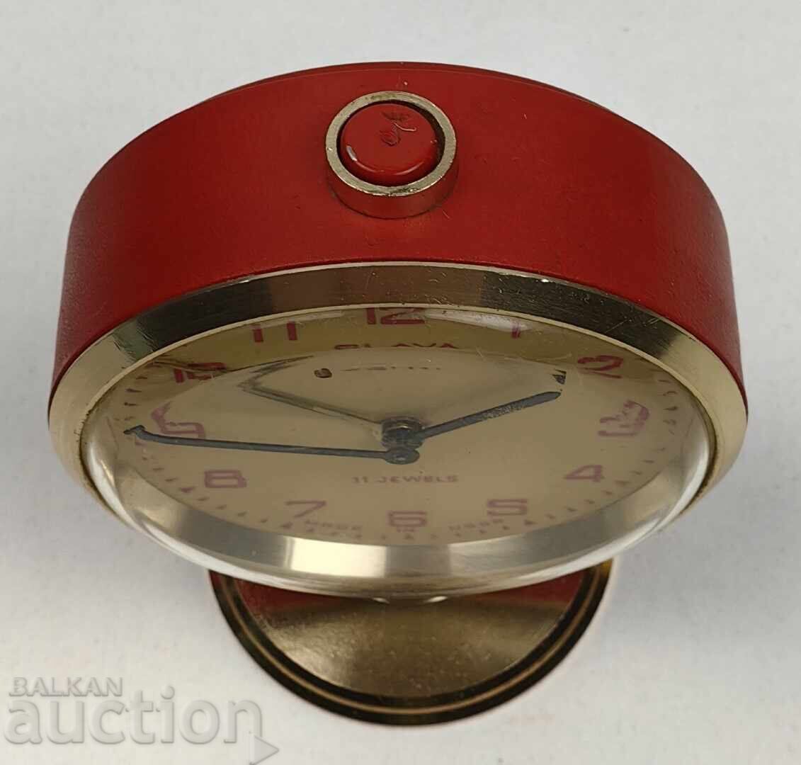 Ceas de masă de birou cu alarmă SLAVA funcțional cu preț € 9.00 | 17.60 BGN Ceas de masă de birou cu alarmă SLAVA funcțional cu preț € 9.00 | 17.60 BGN