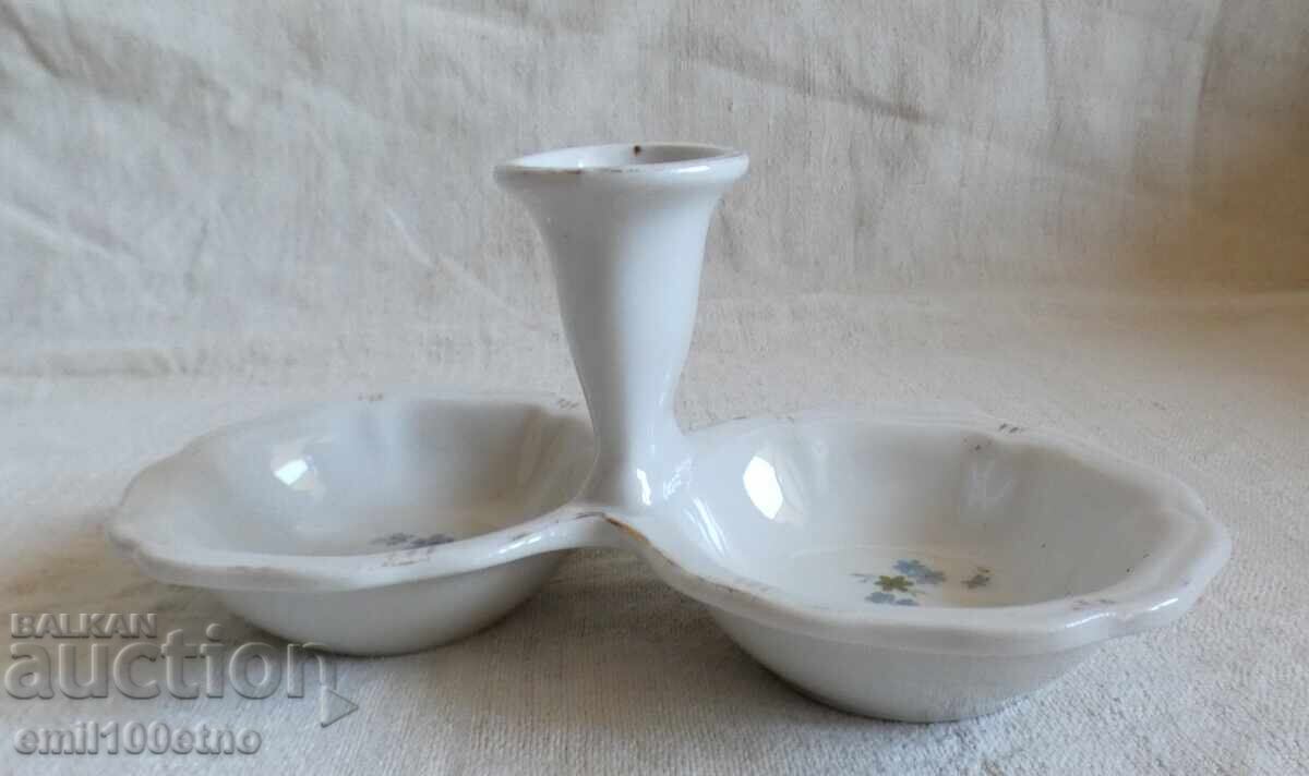 Vază vechi bulgărească din porțelan SIP