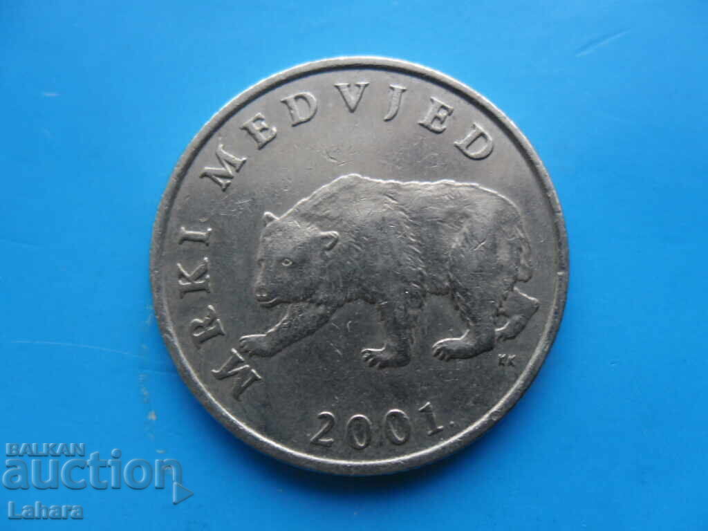 5 kuna 2001 Croația cu preț € 0.55 | 1.08 BGN