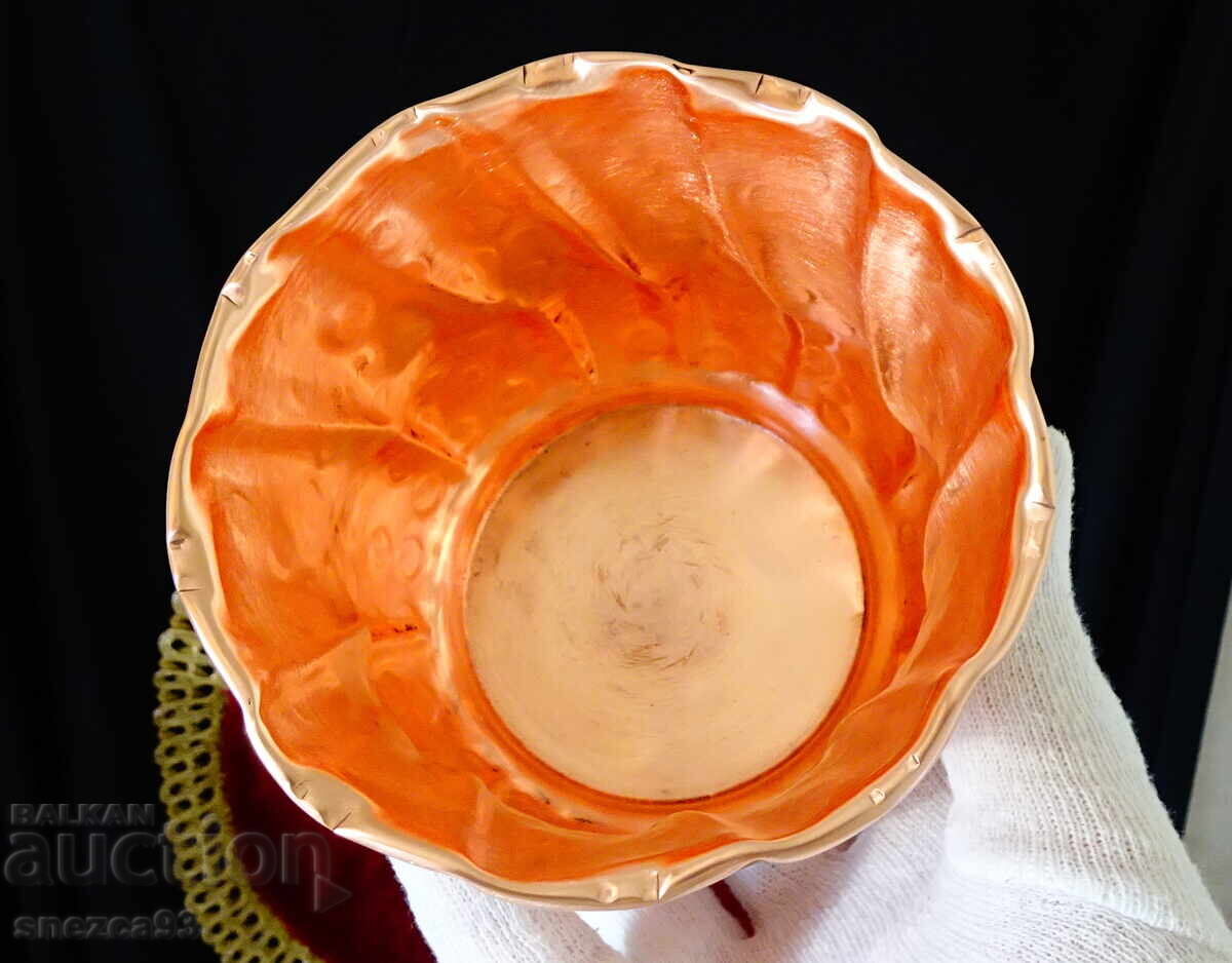 Cană de cupru, halbă de cupru, cupru roșu pur 600 ml cu preț € 31.00 | 60.63 BGN