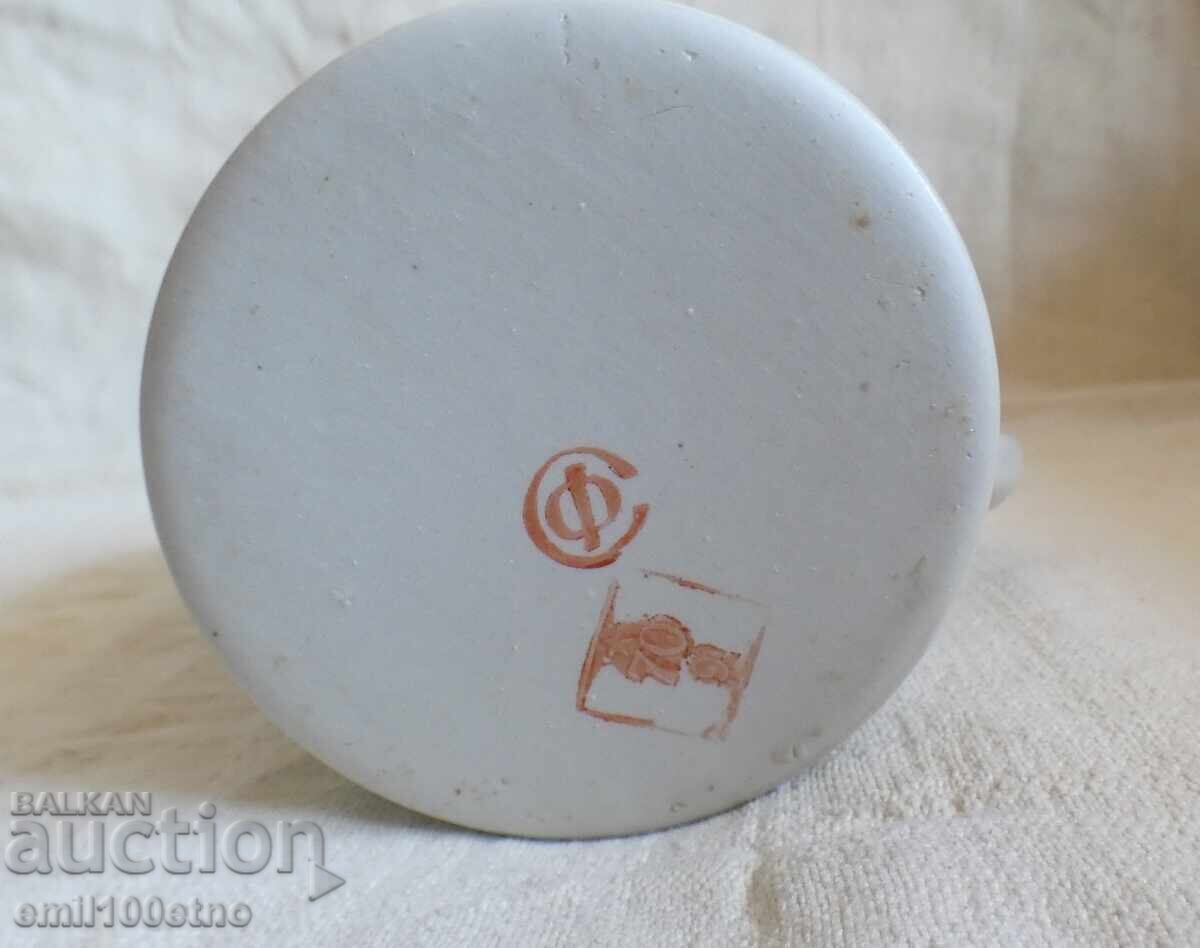 Мерителна чаша мензура порцелан СССР - 6 Мерителна чаша мензура порцелан СССР - 6