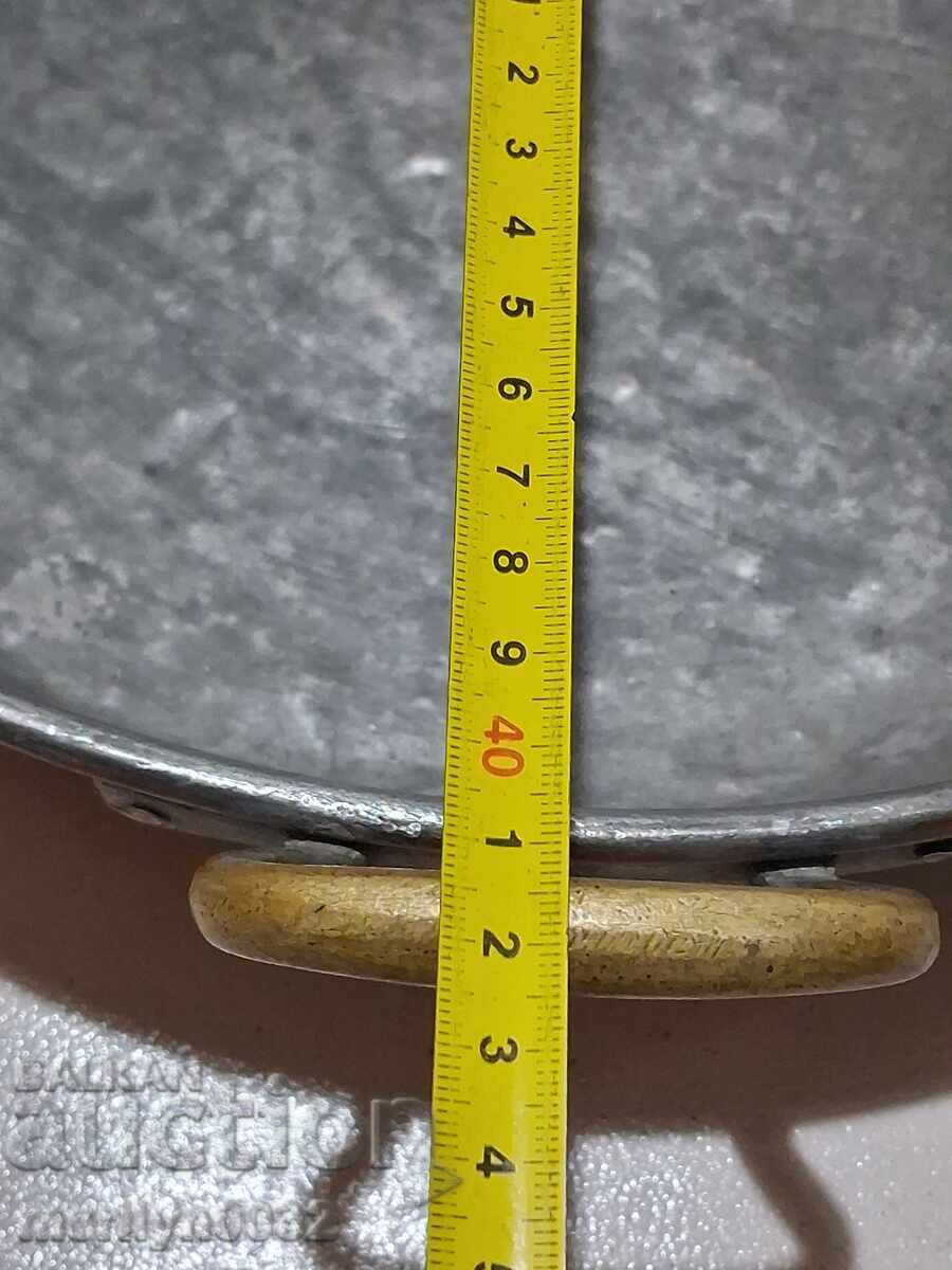 Tavă de cupru veche, farfurie, cupru, tavă, caserolă - 6