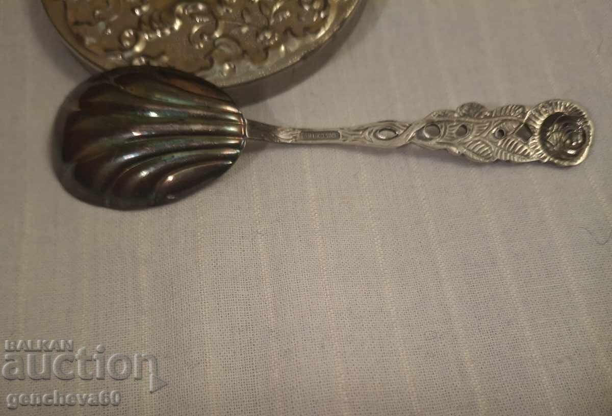 Linguriță de colecție argintată Roz ANTIKO 100 cu preț € 15.00 | 29.34 BGN Linguriță de colecție argintată Roz ANTIKO 100 cu preț € 15.00 | 29.34 BGN