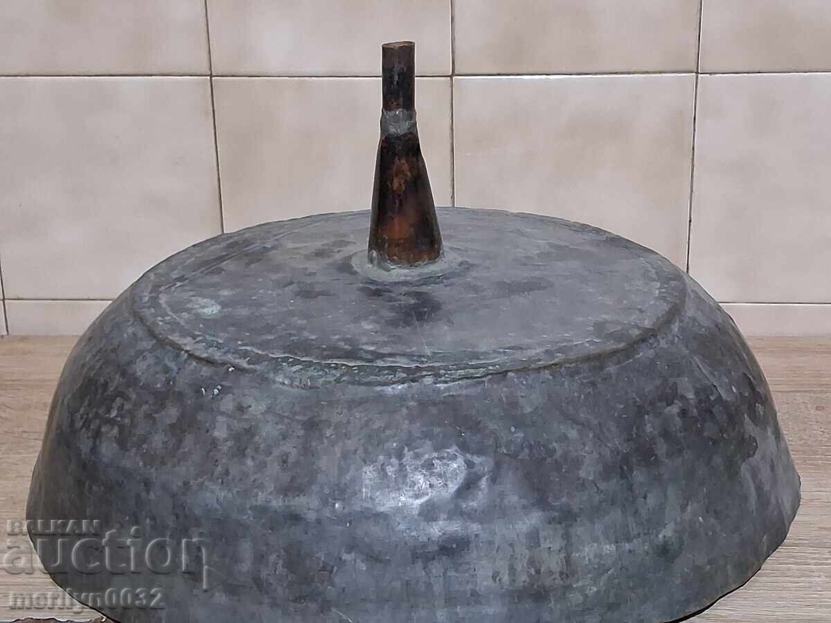 Auction  Winery copper funnel for decanting wine copper vessel copper