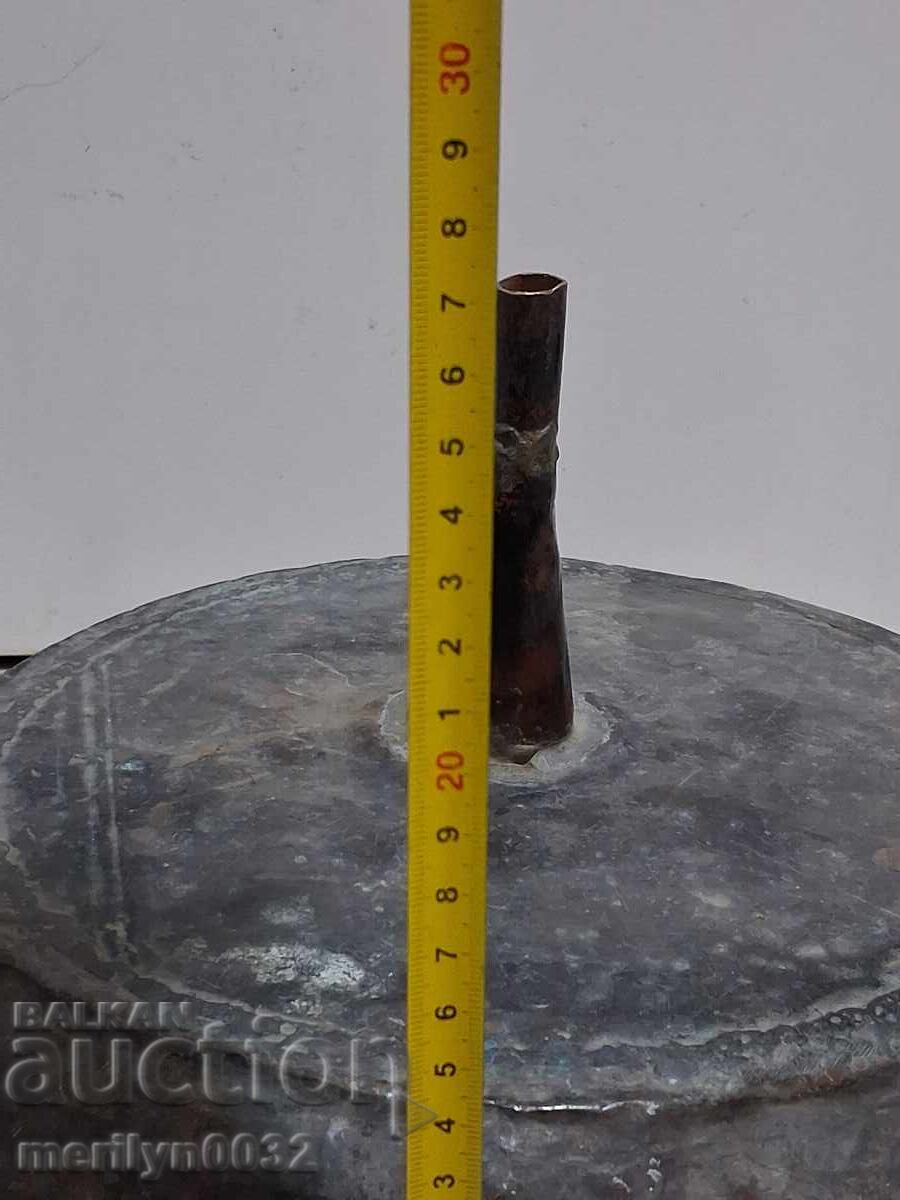 Pâlnie de vin din cupru pentru transfer vin, vas de miere, cupru - 5