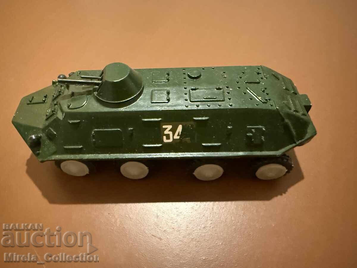 Метален танк БТР играчка СССР - 5