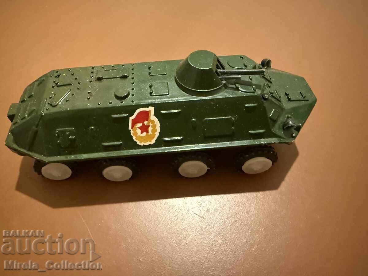 Метален танк БТР играчка СССР
