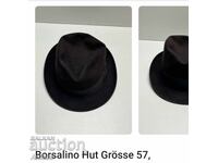 Pălărie originală italiană Borsalino – Model Antica Casa, 57