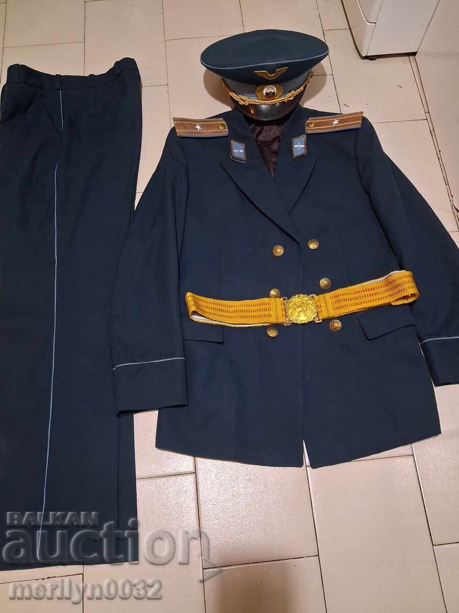 Uniformă de paradă a Forțelor Aeriene, maior aviator, anii '80, BNA