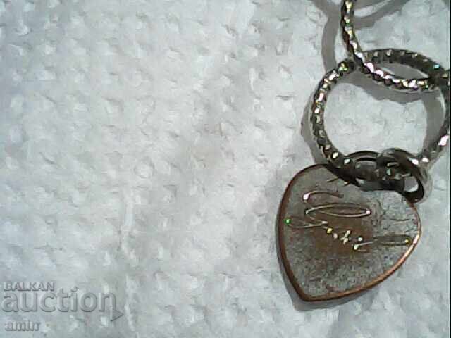 Licitație Brățară argintată veche și frumoasă, greutate 100g