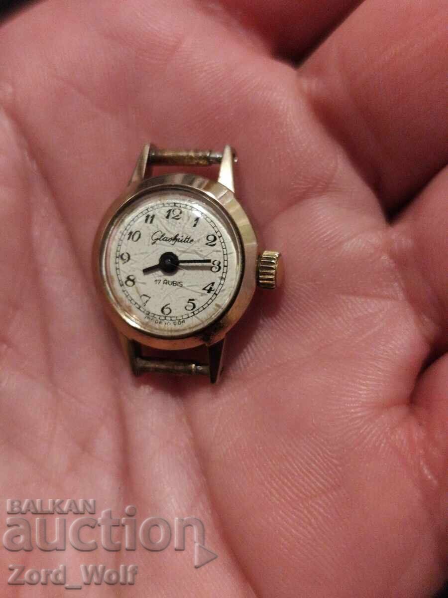 Livrarea Ceas mecanic vintage – Glashütte, 17 Rubis Livrarea Ceas mecanic vintage – Glashütte, 17 Rubis