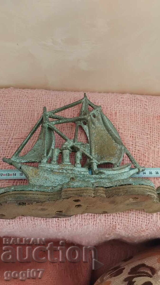 Livrarea Statue sculptură antică din plastic, navă