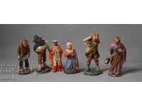 Lot 6 Nativity Scene Christmas Figurines