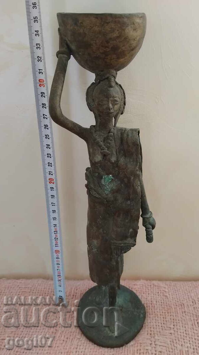 Statuetă bronz, plastică, figurină