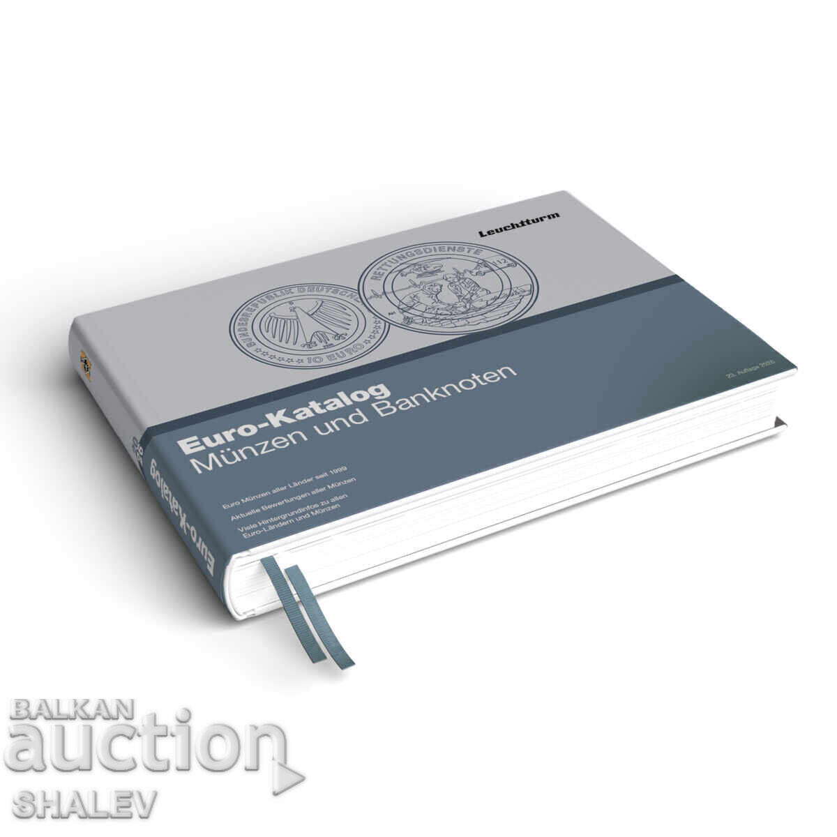 Catalog 2026 pentru monede și bancnote euro - Leuchtturm / NOU!!