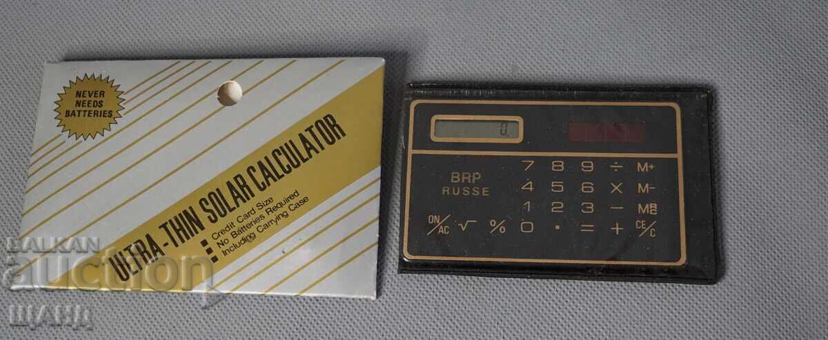 Calculator solar ultra-subțire Star cu cutie nou