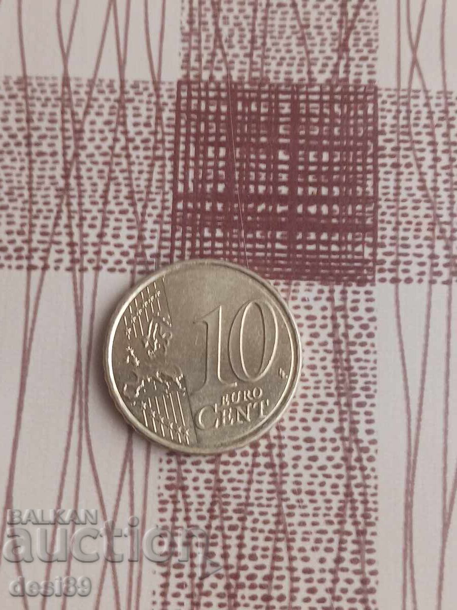 Licitație 10 euro cenți 2023 Spania