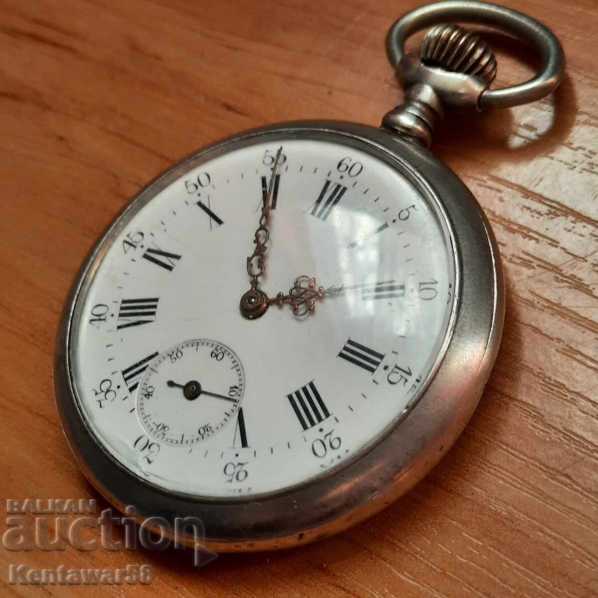 "Moeris" – rar ceas de buzunar elvețian din argint cu preț € 199.00 | 389.21 BGN "Moeris" – rar ceas de buzunar elvețian din argint cu preț € 199.00 | 389.21 BGN