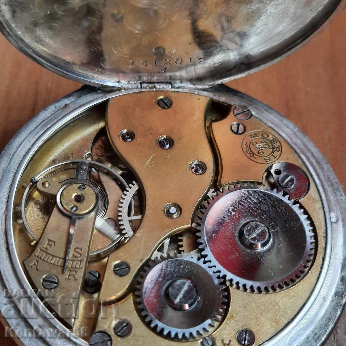 "Moeris" – rar ceas de buzunar elvețian din argint - 7 "Moeris" – rar ceas de buzunar elvețian din argint - 7